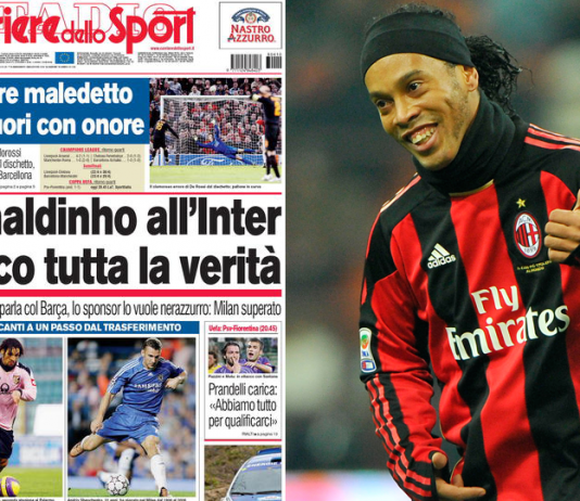 Ronaldinho all'Inter affare mancato