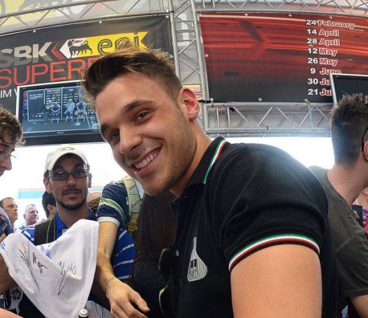 Niccolò Canepa si allena per Misano