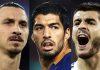 Ibrahimovic, Suarez e Morata fuorigioco