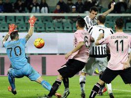 Mandzukic gol Palermo-Juve 0-3