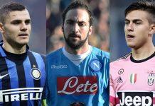 icardi higuain dybala